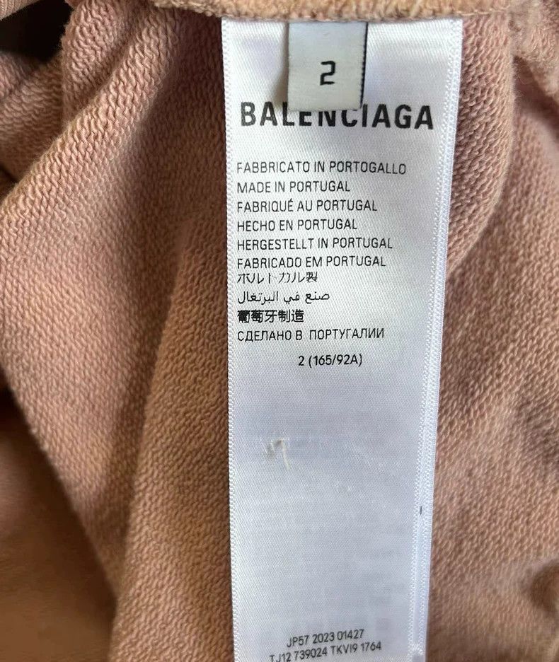 Balenciaga Balenciaga Pink coke sea wave hooded sweater Size US M / EU 48-50 / 2 - 3 Thumbnail