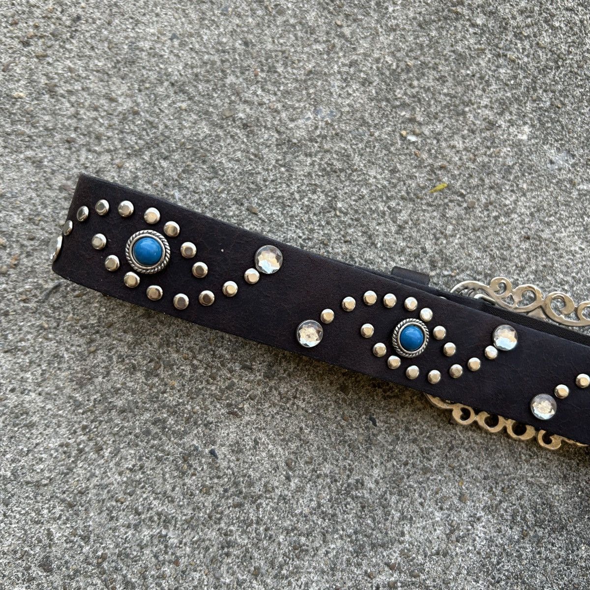 Vintage Vintage Y2K studded belt FeellikeNavajo (Kapital Style) Size ONE SIZE - 6 Thumbnail