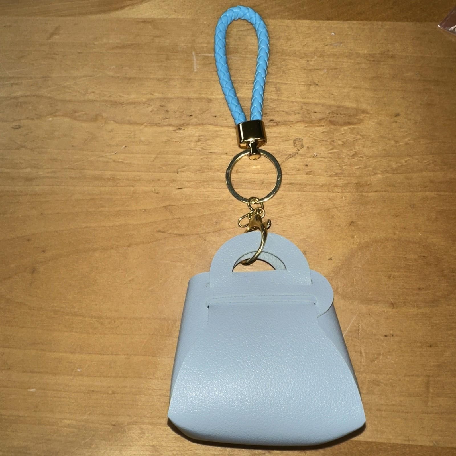 The Unbranded Brand Bag Pendant Earphone Bag Keychain Storage Small Bag Solid Size ONE SIZE - 1 Thumbnail