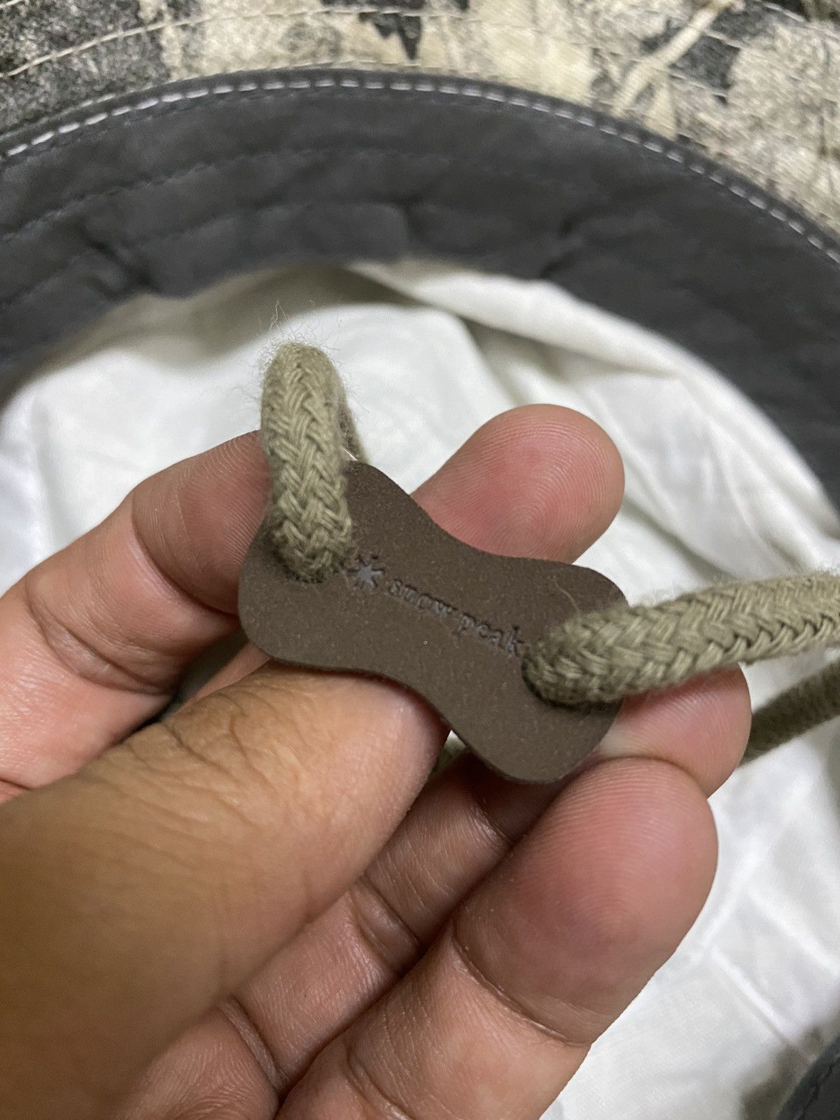 Japanese Brand × Snow Peak Rare Snow Peak Charcoal Leaf Pattern Hat Size ONE SIZE - 6 Thumbnail