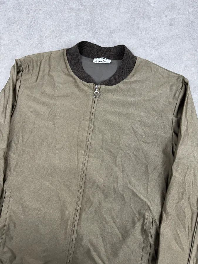 Acne Studios AW2015 Acne Studios Light Khaki Green Bomber Jacket Size US M / EU 48-50 / 2 - 5 Thumbnail