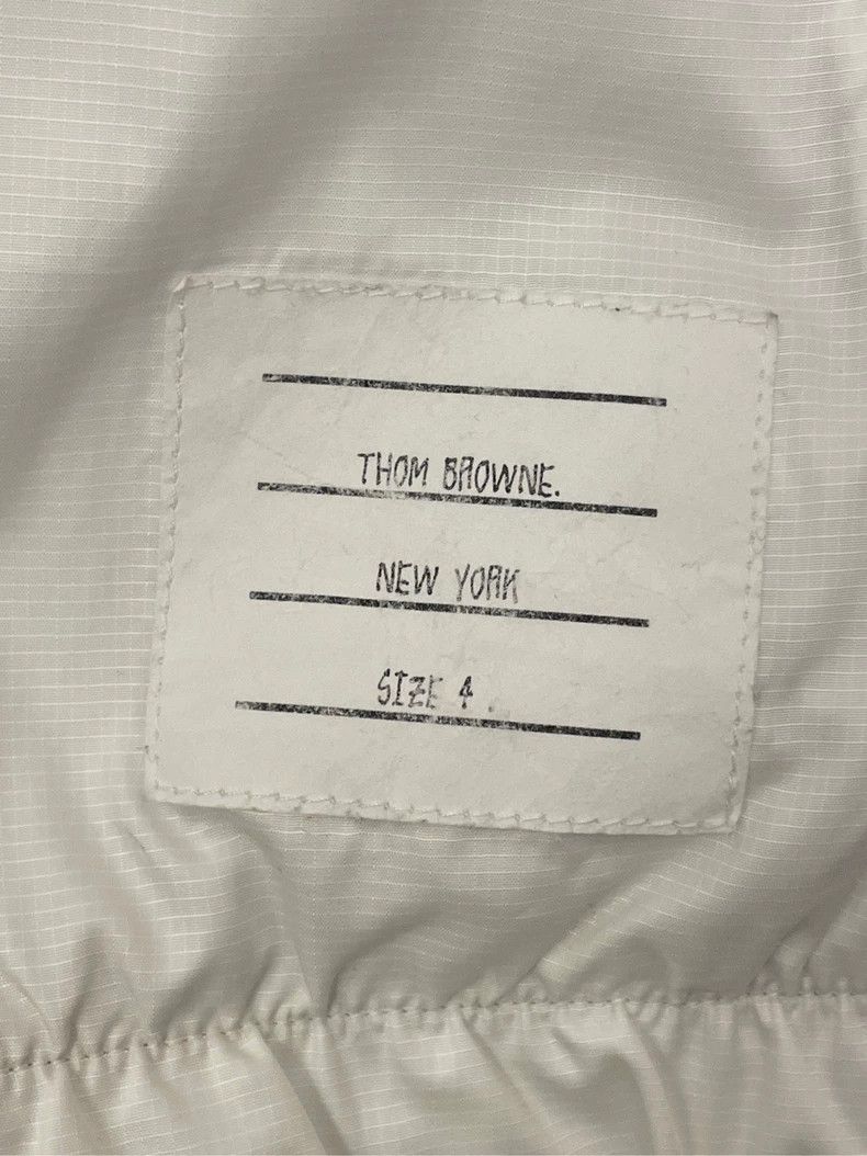 Other Thom Browne size4 White nylon jacket with colored stripes o Size US XL / EU 56 / 4 - 7 Thumbnail