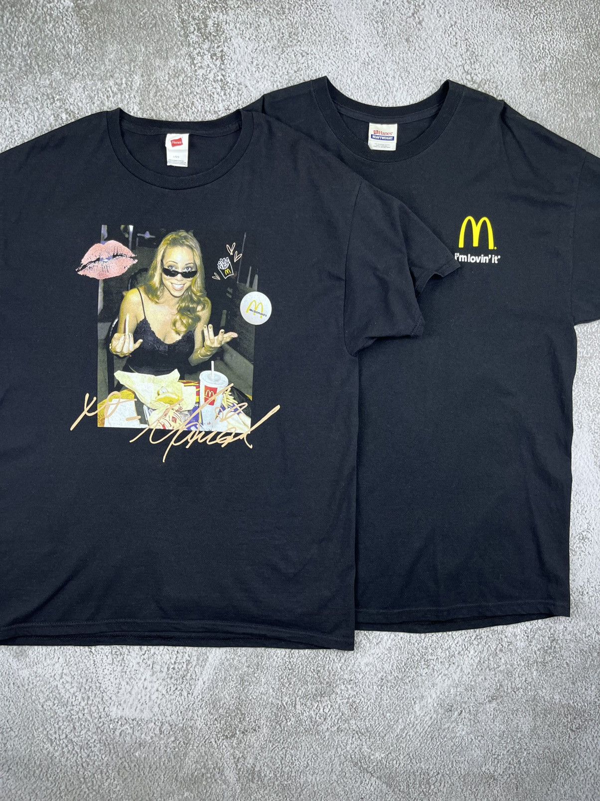 Other Mariah Carey X Mcdonalds Promo Tee Bundle Deal(2 Tees) Size US L / EU 52-54 / 3 - 1 Thumbnail