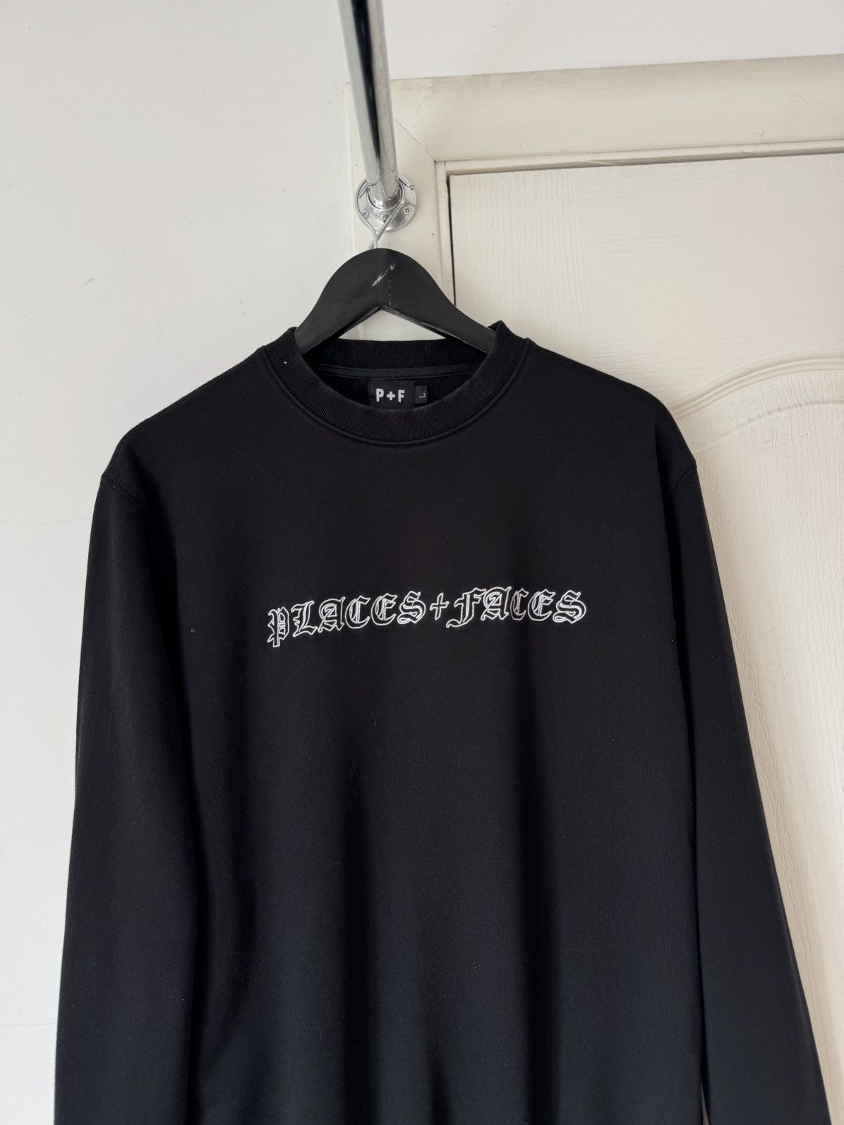 Vintage Places + Faces Sweatshirt Embroidered Logo Sweater Size US M / EU 48-50 / 2 - 3 Thumbnail