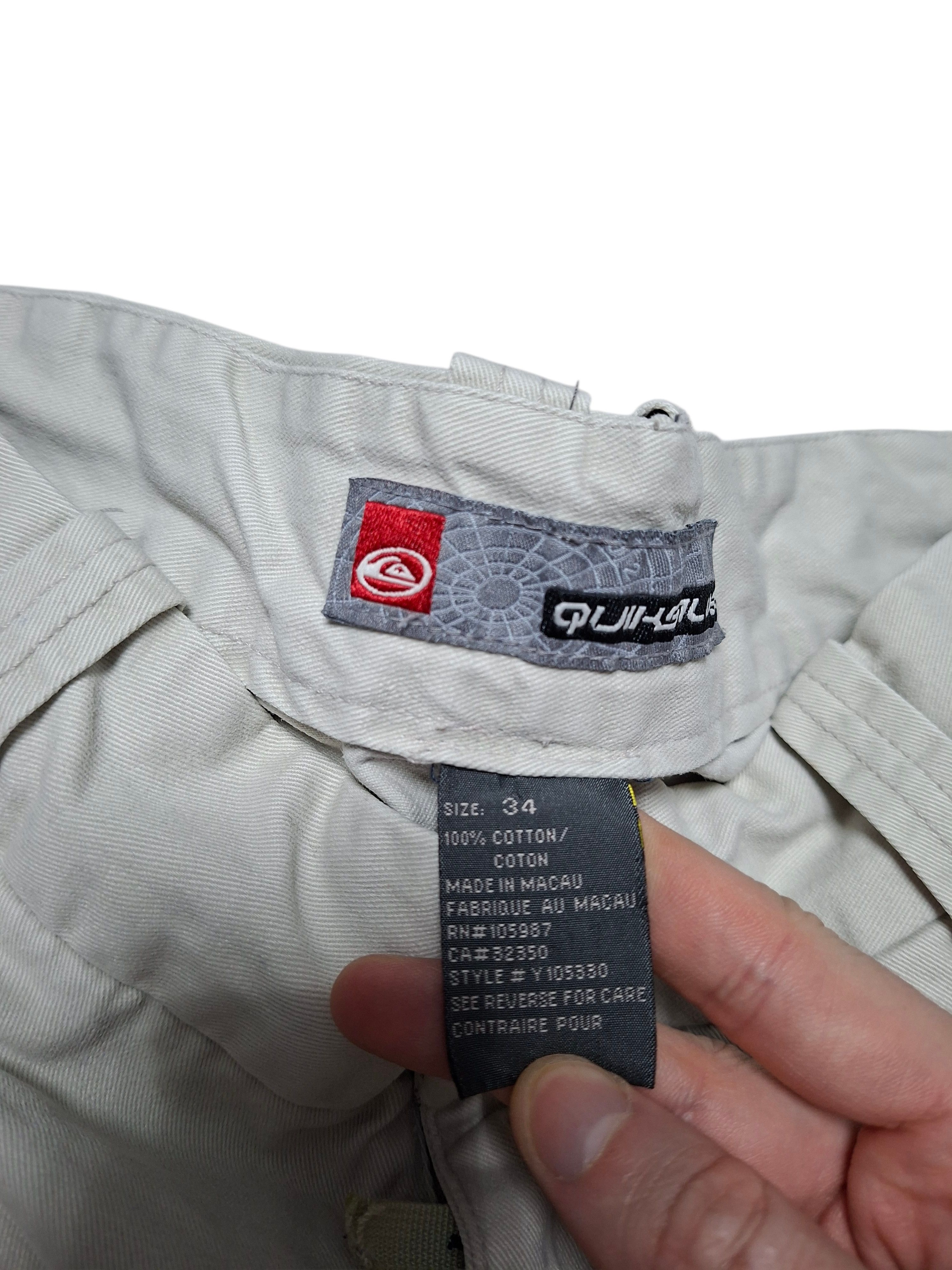 Quiksilver QUIKSILVER VINTAGE CARGO SK8 SURF PANTS Size US 34 / EU 50 - 5 Thumbnail