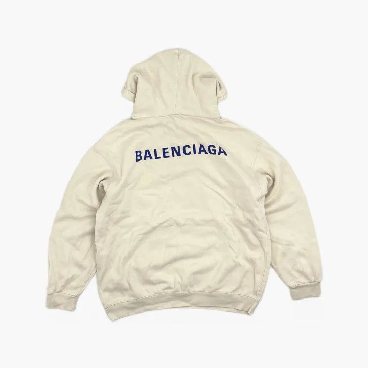 Balenciaga Balenciaga Men's Hooded Pullover Sweatshirt 0079-2507 Size US S / EU 44-46 / 1 - 1 Thumbnail