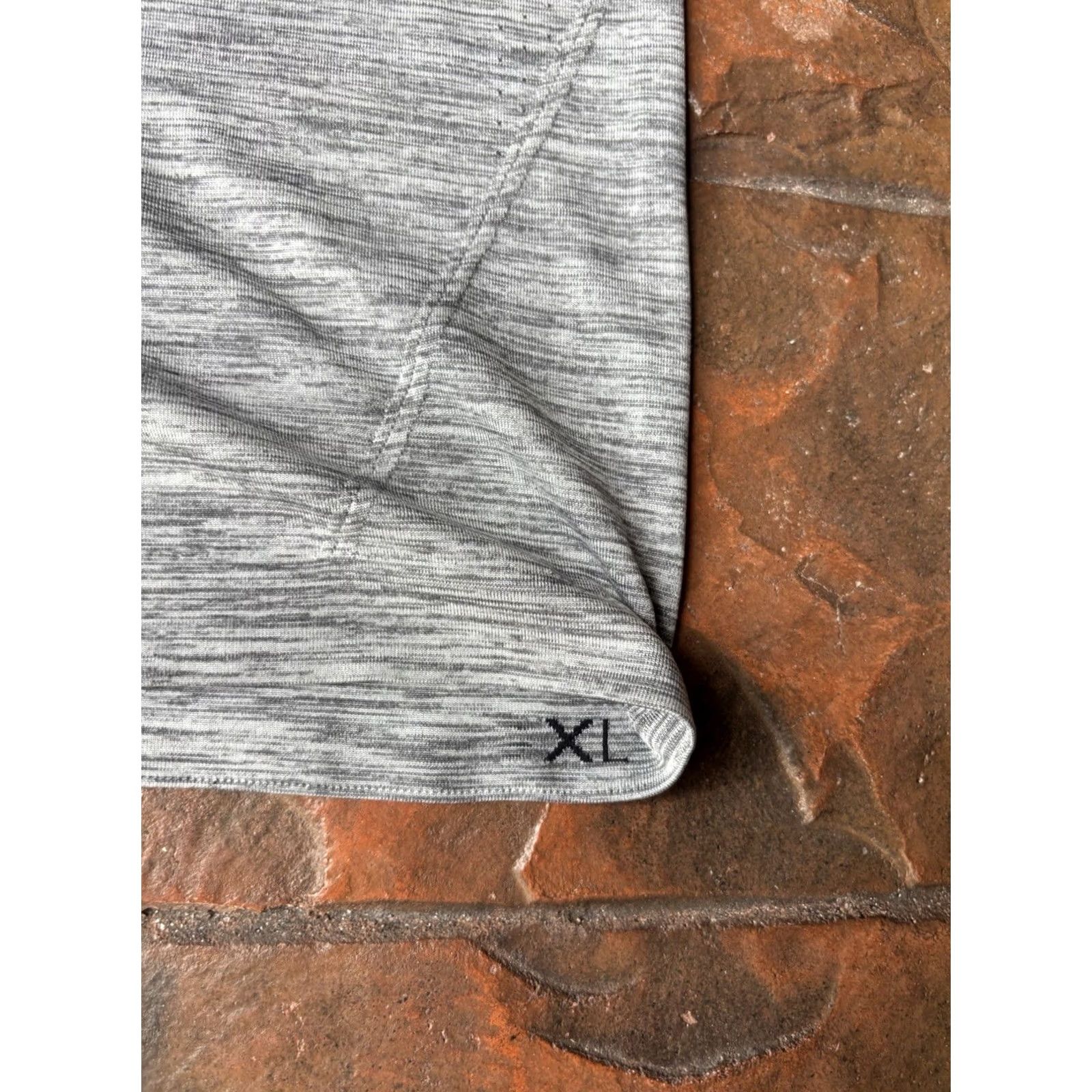 Lululemon Lululemon Time To Get Dirty Get Outside Get Sweaty T-Shirt XL Running Gym Shirt Mens Gray Short Sleeve Crew Neck Athletic Logo Size US XL / EU 56 / 4 - 5 Thumbnail