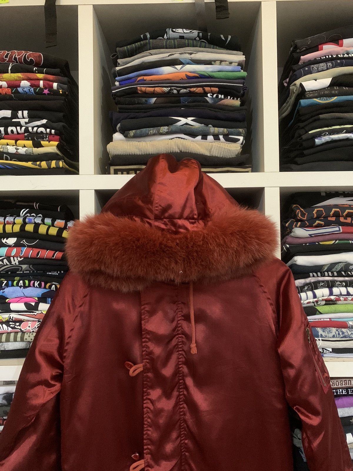 Japanese Brand Swagger Fur Hoodie Jacket Size US M / EU 48-50 / 2 - 3 Thumbnail