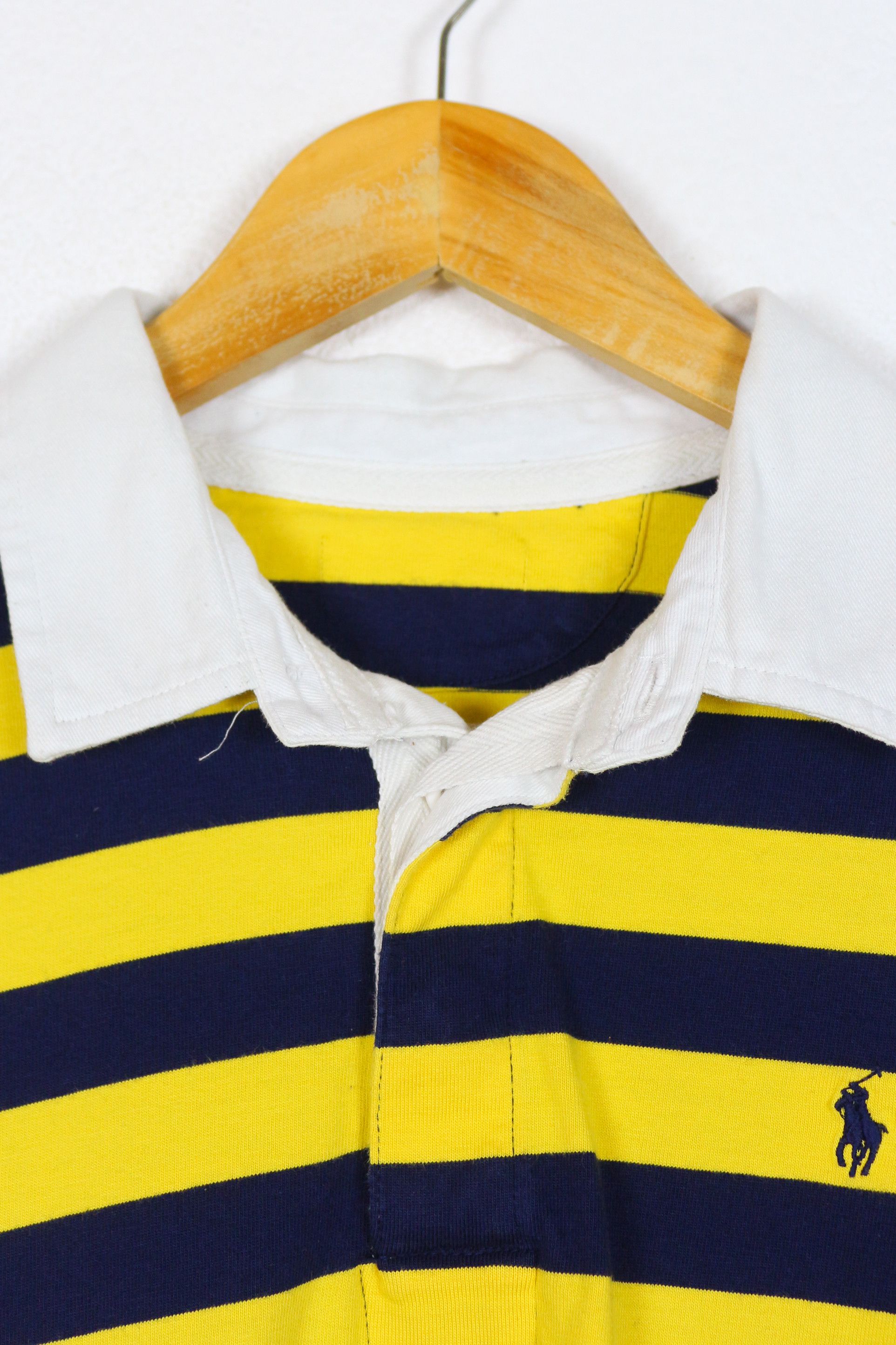 Rugby Ralph Lauren Polo Ralph Lauren PRL Logo Striped Rugby Polo Shirt Size US XS / EU 42 / 0 - 4 Thumbnail