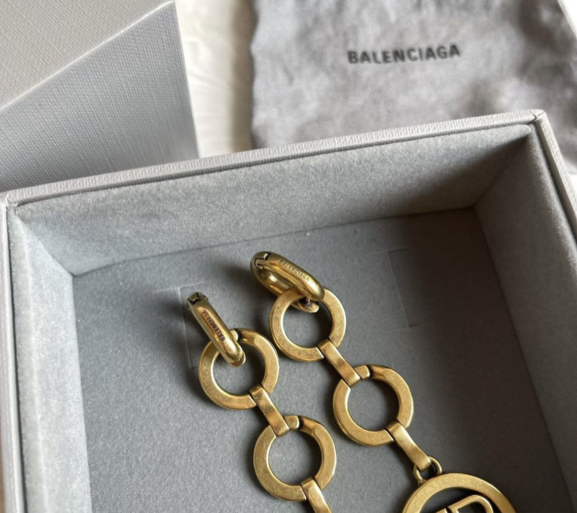 Balenciaga Balenciaga BB logo earrings hbl Size ONE SIZE - 4 Thumbnail