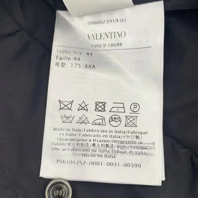 Valentino Valentino Dreamers Black Lightweight Jacket . Size US XS / EU 42 / 0 - 7 Thumbnail