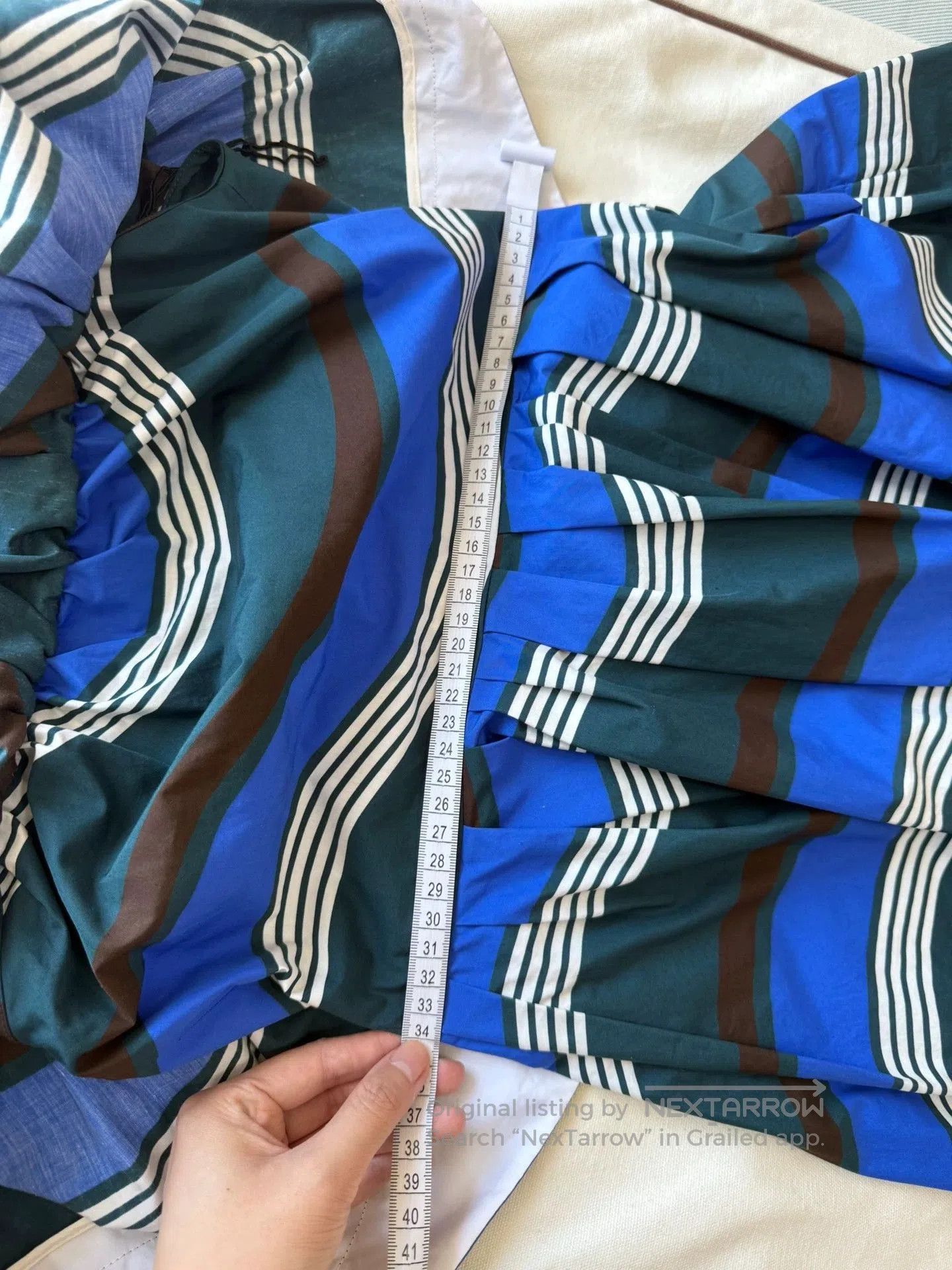 Fendi Fendi Runway Striped Dress Size 38. Size US M / EU 48-50 / 2 - 6 Thumbnail