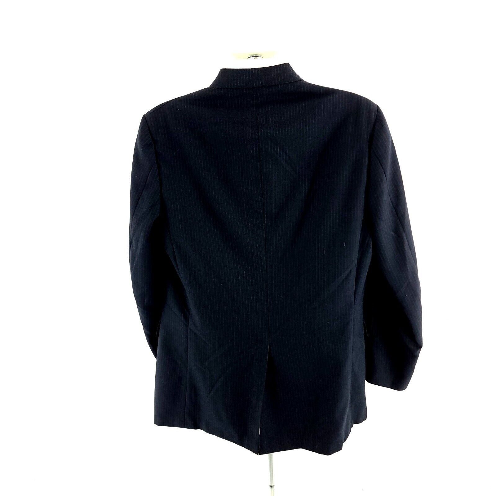 Vintage Cricketeer Blue Wool W/ Blue Red Striped 2 Button 2 Piece Su Size 42L - 7 Thumbnail