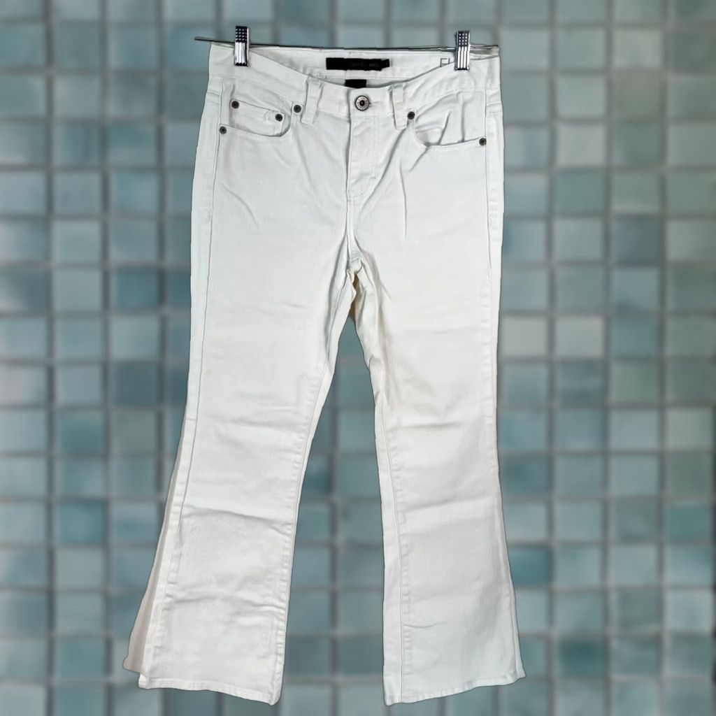 Calvin Klein Calvin Klein Women's Straight Fit Jeans Size 27 Regular Cotton Spandex Blue Casual 2010s Size 27" / US 4 / IT 40 - 1 Thumbnail