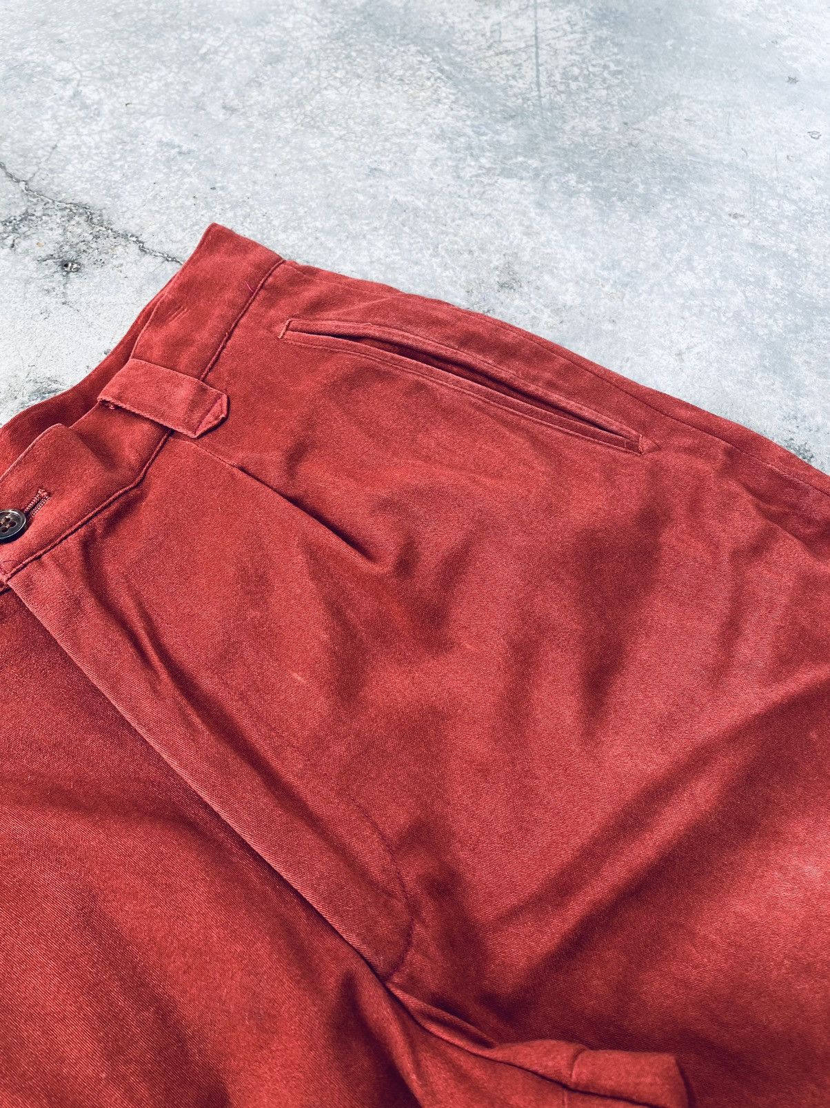 Tete Homme Vintage Tete Homme Issey Miyake Distressed Pants Size US 30 / EU 46 - 11 Thumbnail