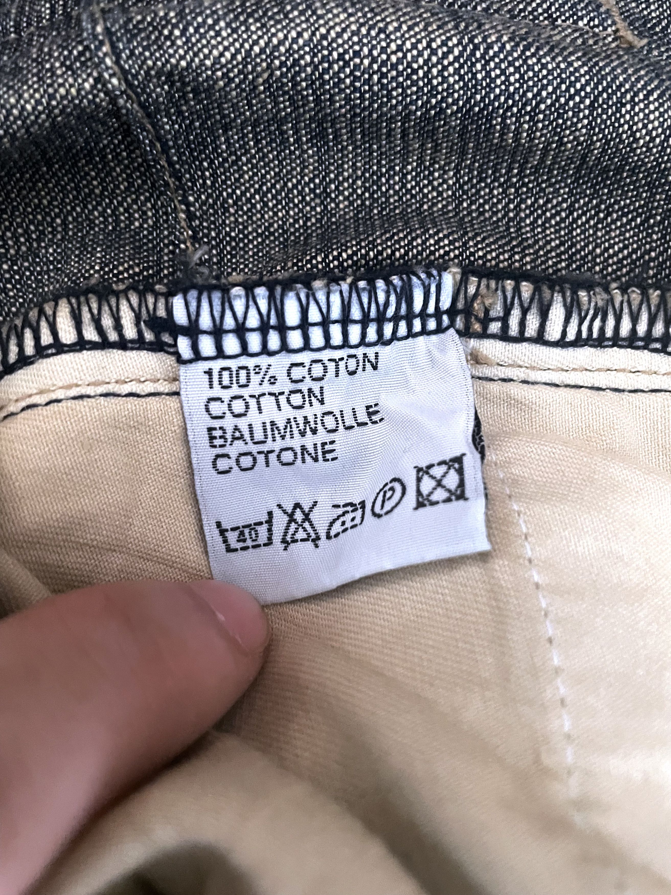 Dior × Hedi Slimane GRAIL SS05 DEADSTOCK MIJ GLITTER SLUB SKINNY JEANS Size US 32 / EU 48 - 10 Thumbnail