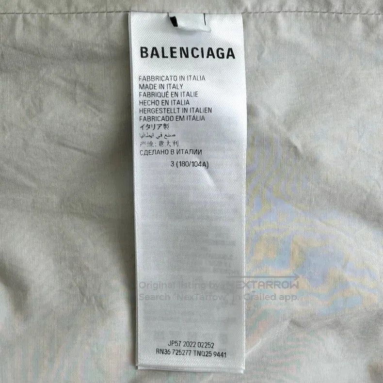 Balenciaga Balenciaga Solid Collar Zipper Jacket Beige Size US L / EU 52-54 / 3 - 4 Thumbnail