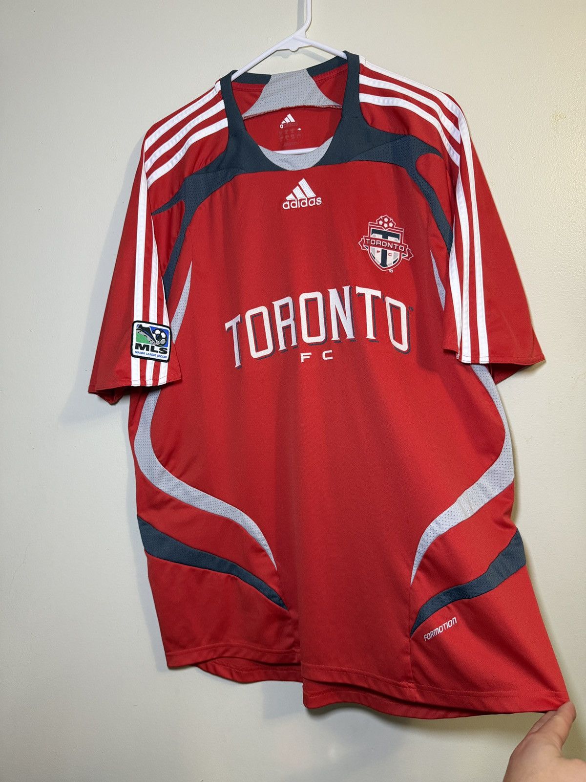 Adidas Adidas Toronto FC MLS Jersey Size US XL / EU 56 / 4 - 5 Thumbnail