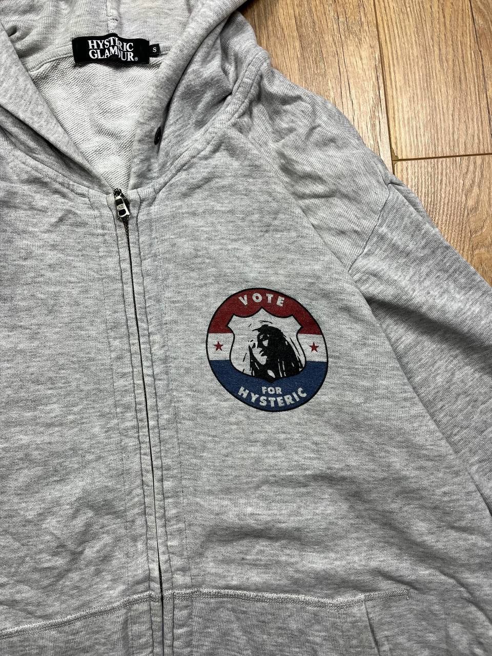 Hysteric Glamour HYSTERIC GLAMOUR VOTE FOR HYSTERIC FLAG PIN UP ZIP HOODIE Size US S / EU 44-46 / 1 - 9 Thumbnail
