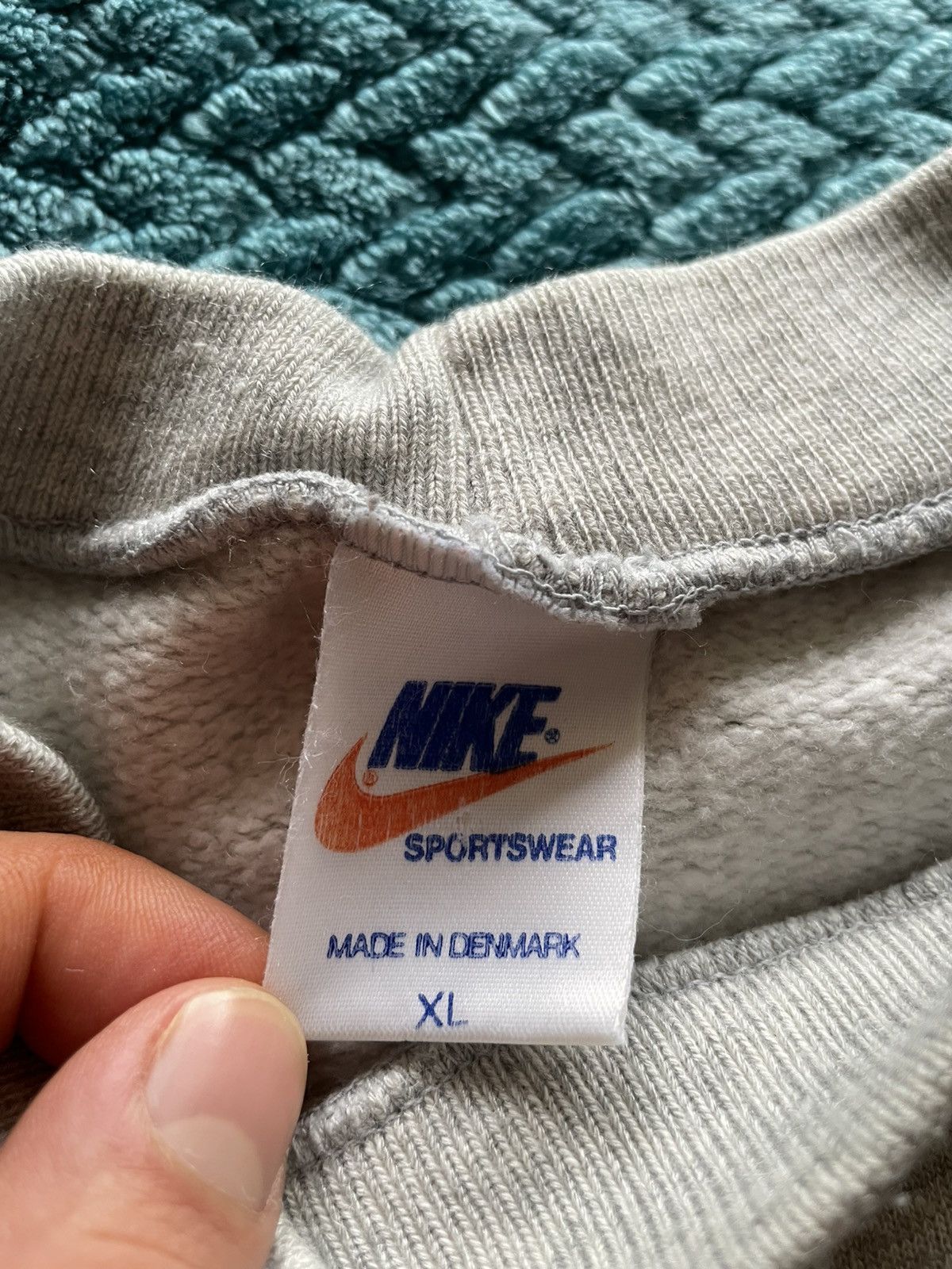 Nike Vintage grey Sweatshirt Nike 80’ Size US S / EU 44-46 / 1 - 3 Thumbnail