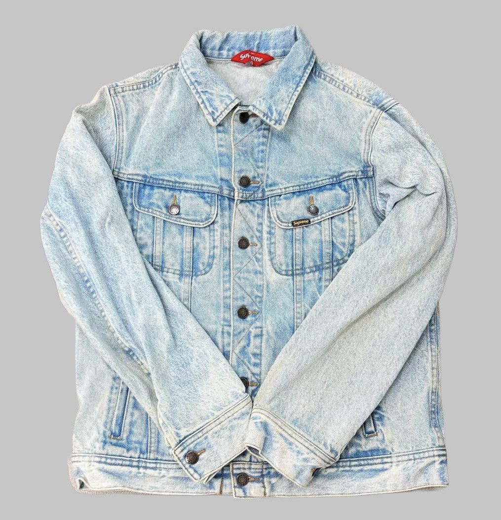 Supreme Ss16 Supreme Denim trucker jacket Size US M / EU 48-50 / 2 - 2 Thumbnail