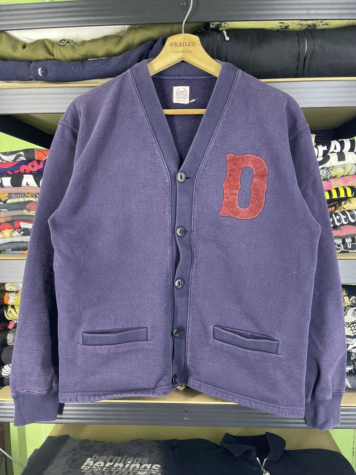 The Flat Head Vintage The Flat Head Glory Park Sweatshirt Cardigan Size US M / EU 48-50 / 2 - 1 Thumbnail