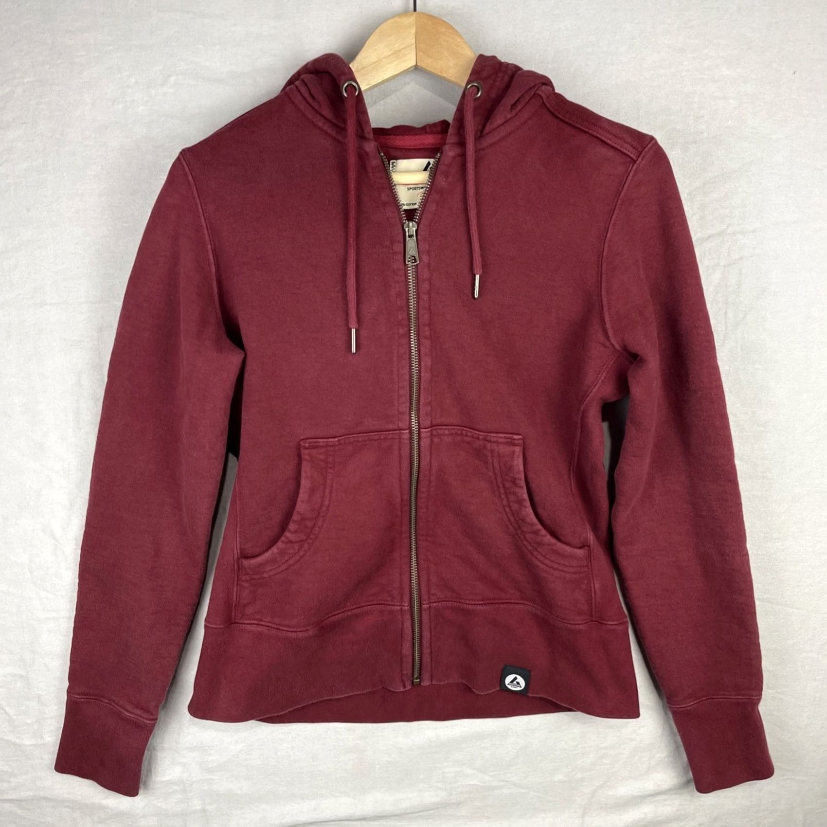 Vintage American Giant Hoodie Womens Small Purple Zip Up Heavyweight Jacket Made In USA Size S / US 4 / IT 40 - 2 Thumbnail