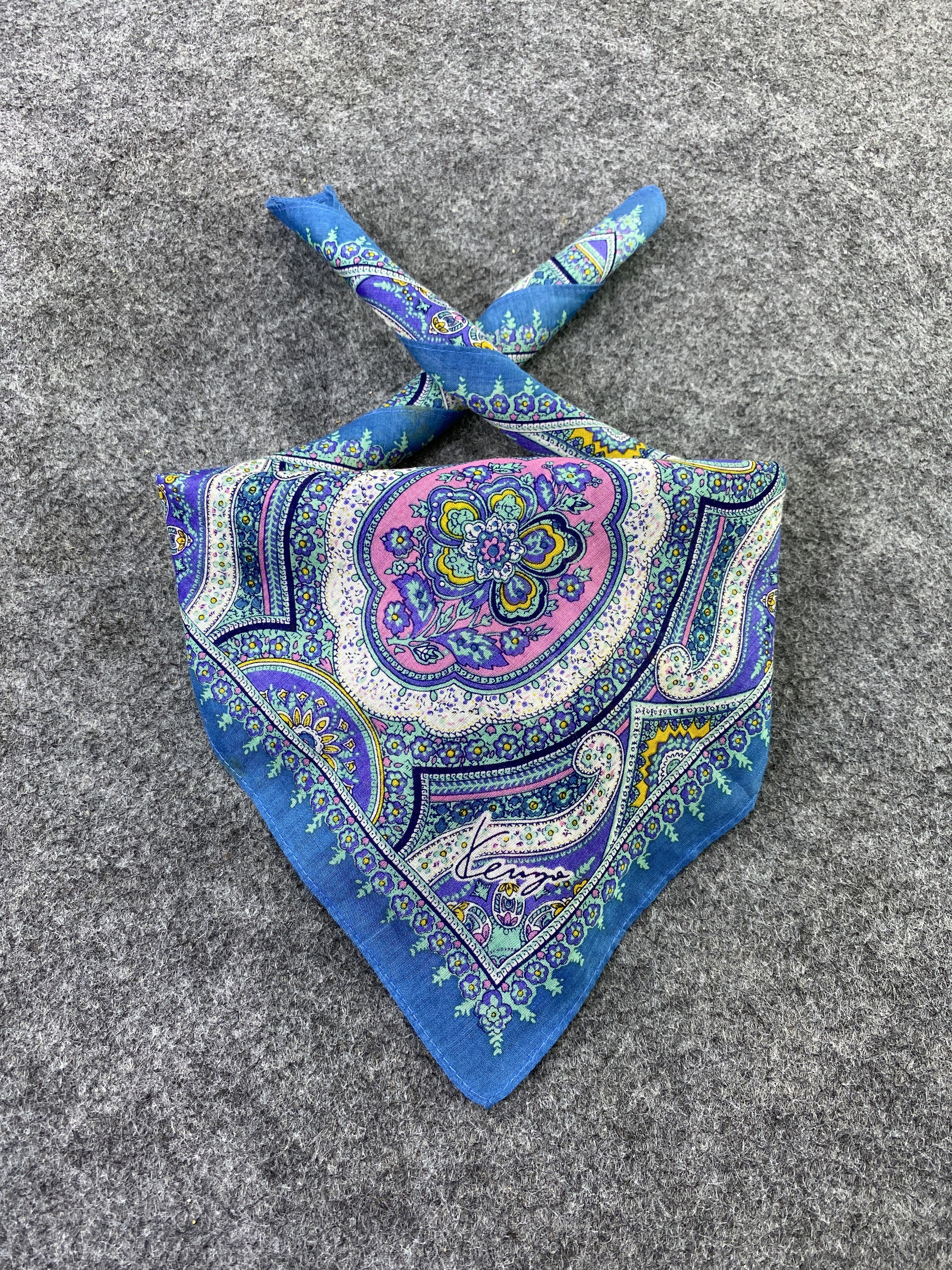 Kenzo Kenzo Handkerchief / Bandana / Neckerchief / Headscarf-B310 Size ONE SIZE - 2 Thumbnail