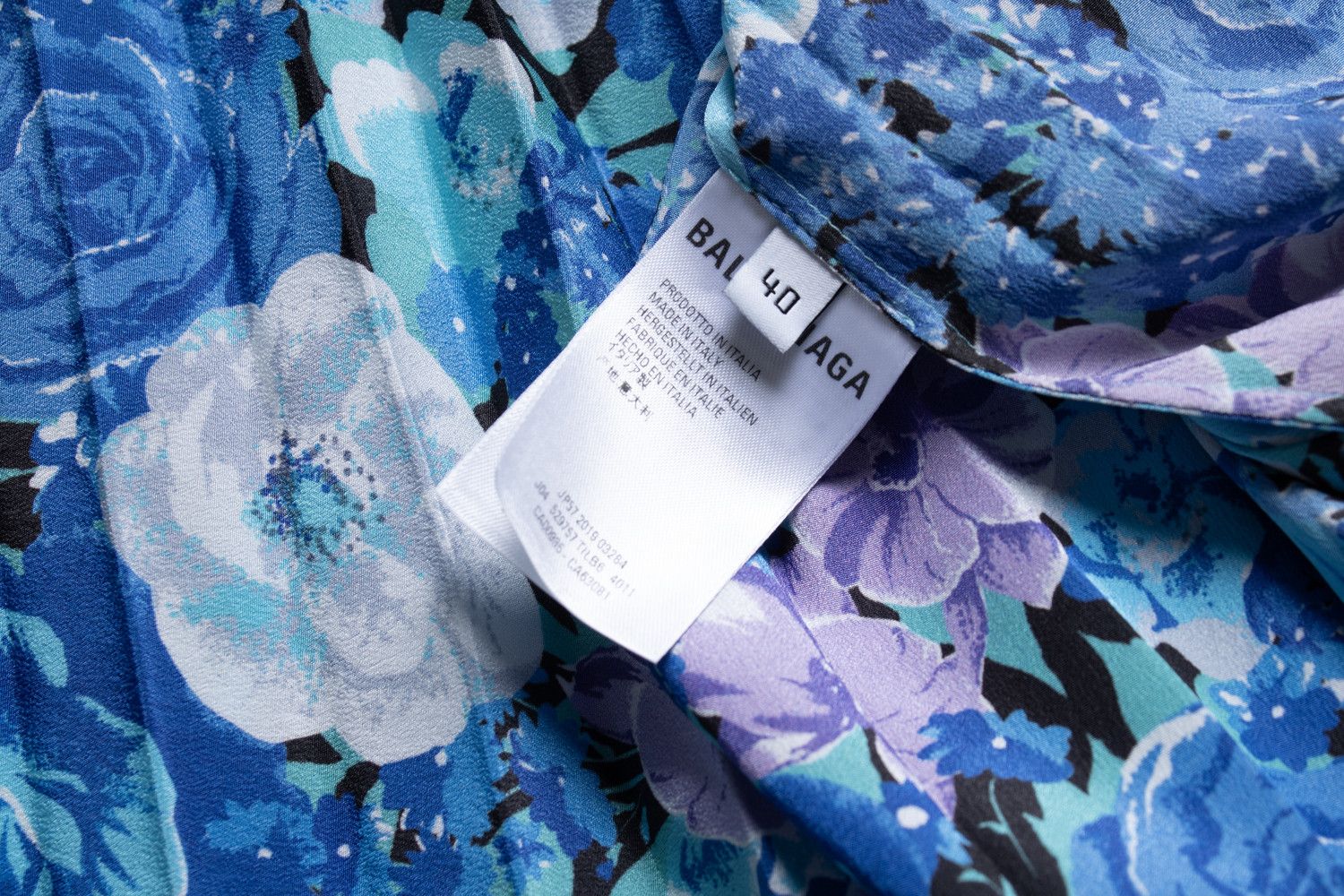 Balenciaga Balenciaga, floral printed pleated midi skirt Size 28" / US 6 / IT 42 - 7 Thumbnail