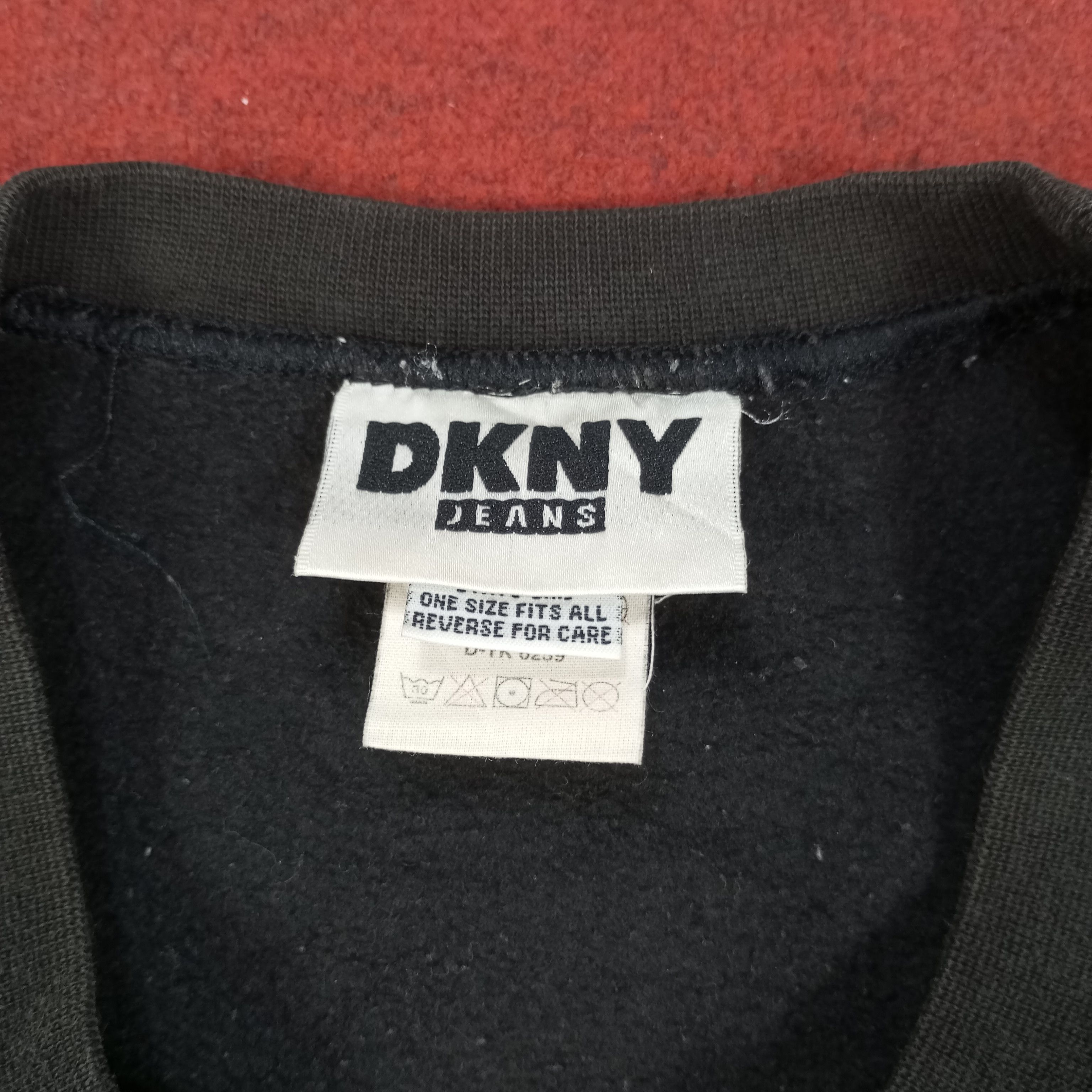 DKNY × Vintage DKNY Streetwear Style Vintage Sweatshirt Size US L / EU 52-54 / 3 - 6 Thumbnail
