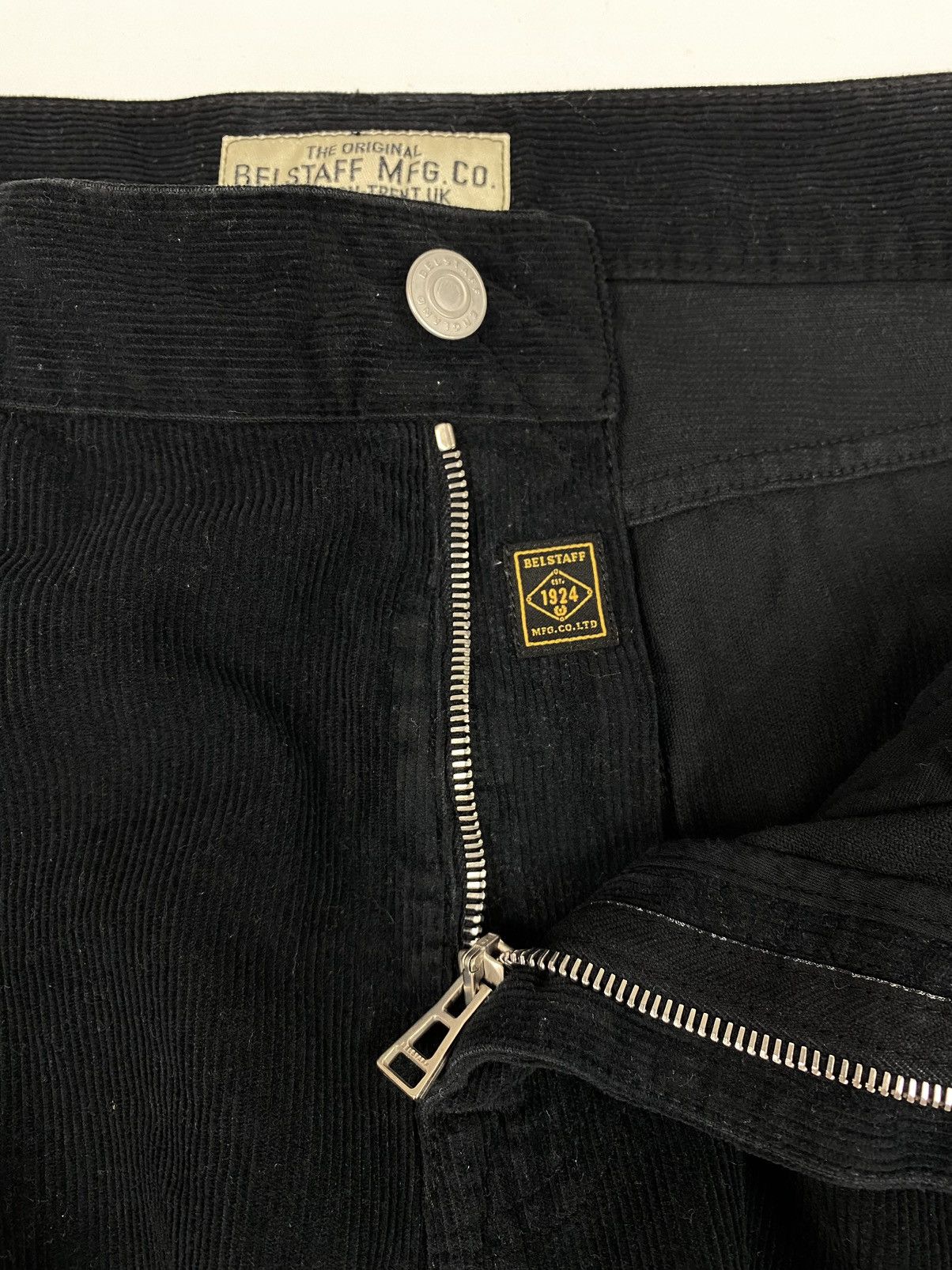 Belstaff Belstaff Corduroy Black Pants Size US 35 - 5 Thumbnail