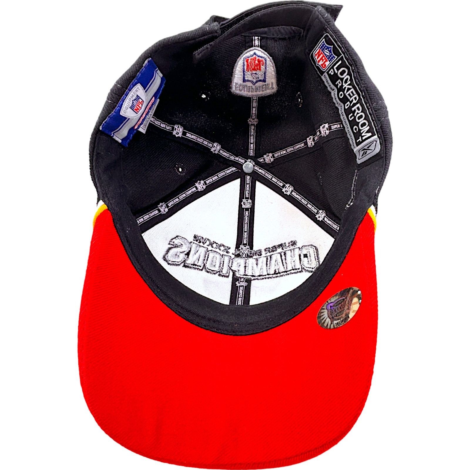 NFL × Reebok New England Patriots 2003 Super Bowl XXXVIII Champions Hat Size ONE SIZE - 5 Thumbnail