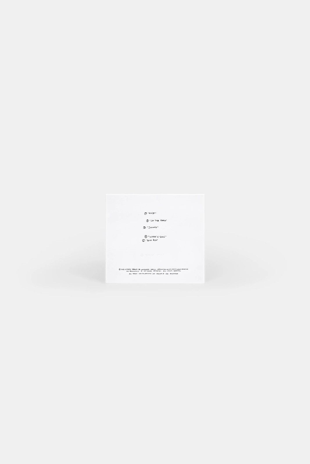 Drain Gang × Sad Boys Ecco2k for Drain Gang PXE CD (1st Burn) + Poster Size ONE SIZE - 2 Thumbnail