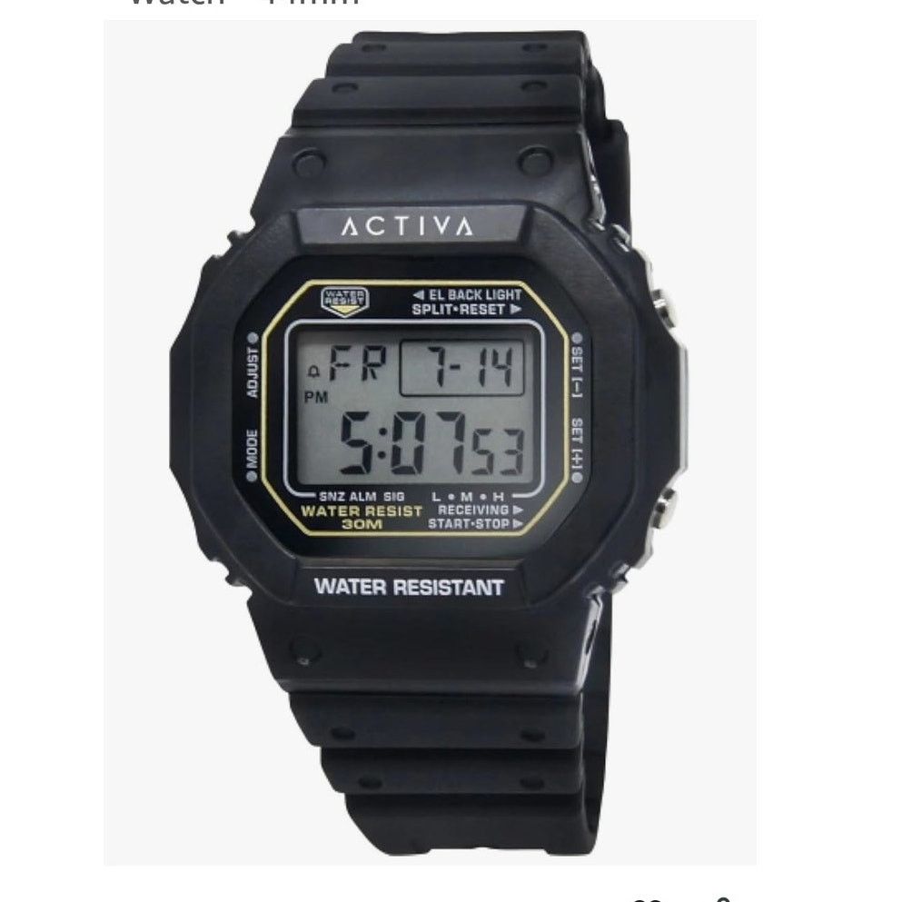 The Unbranded Brand Invicta Activa Digital Men's Quartz Watch - 44mm Size ONE SIZE - 1 Thumbnail