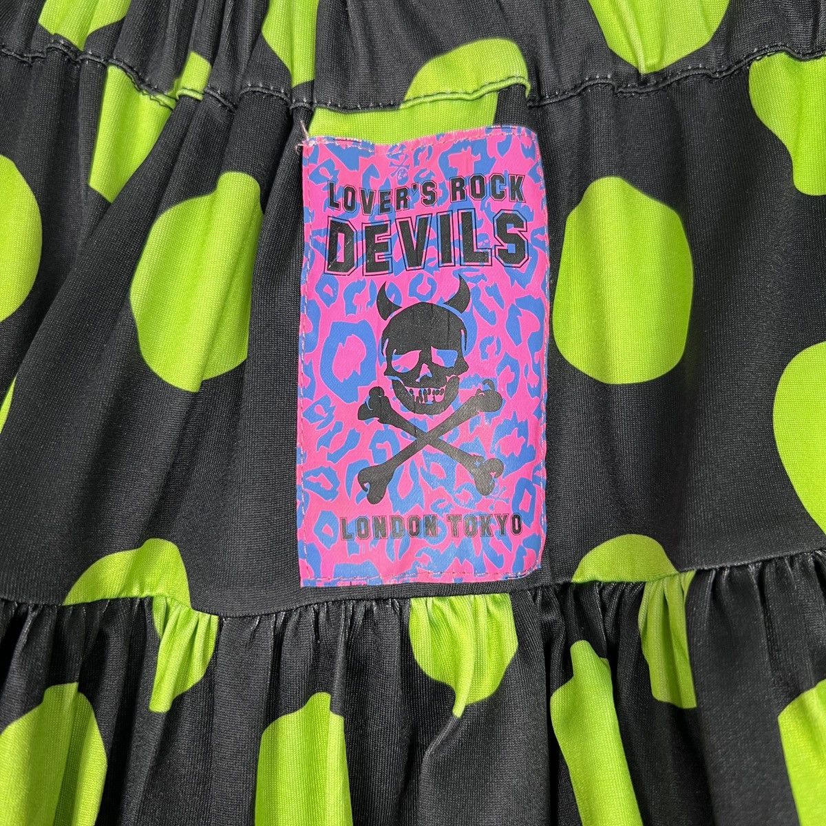 Super Lovers 🔥 SUPER LOVERS ROCK POLKADOT SKIRTS Size 27" / US 4 / IT 40 - 7 Thumbnail