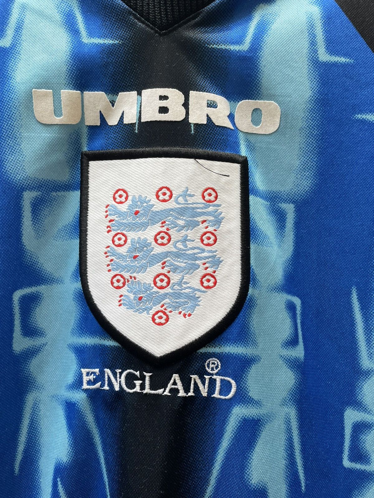 Umbro × Vintage ENGLAND GOALKEEPER FOOTBALL SHIRT 1997 1998 1999 Size US S / EU 44-46 / 1 - 2 Thumbnail