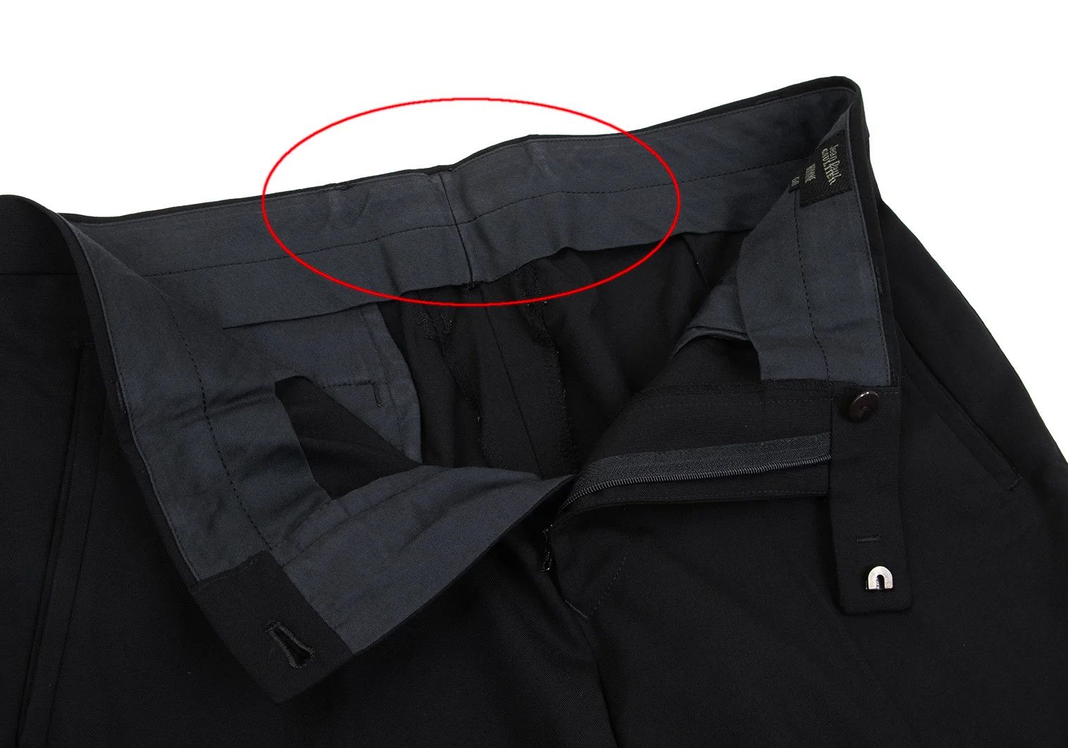 Jean Paul Gaultier Wool Tuck Tapered Pants in Black Size 50 Size US 34 / EU 50 - 5 Thumbnail