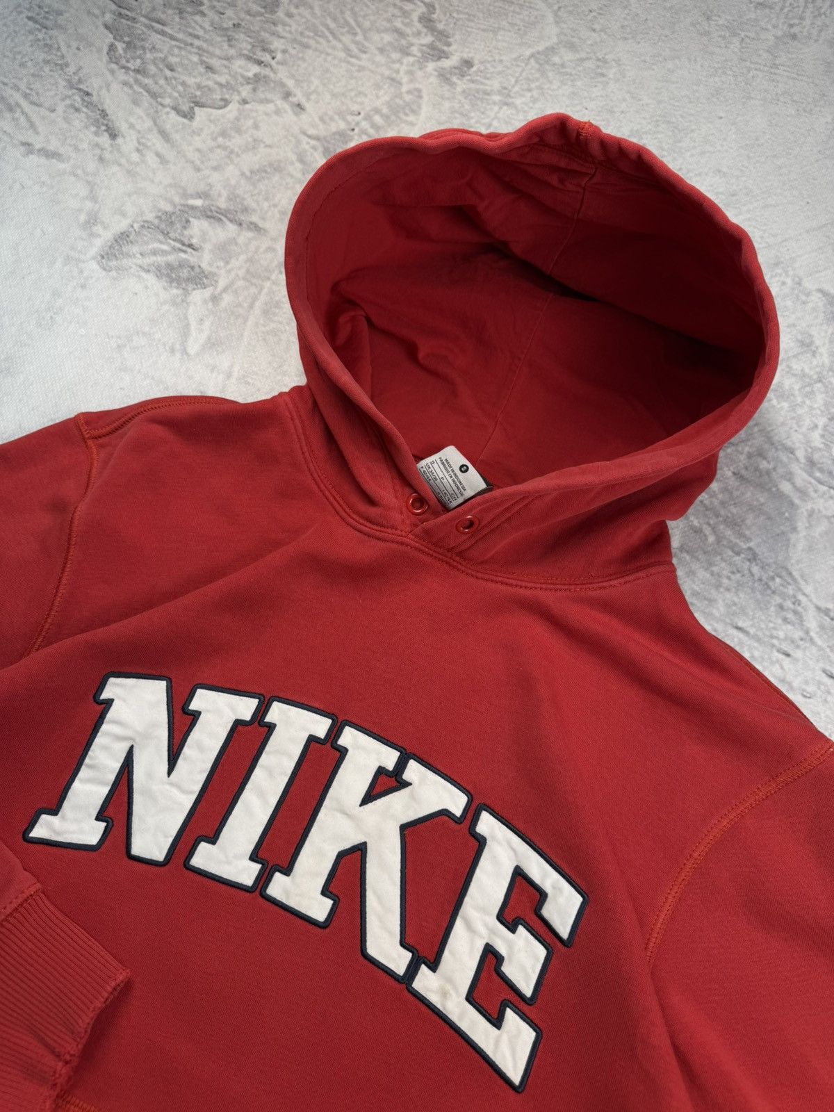 Nike × Vintage NIKE VINTAGE CENTER LOGO OVERSIZE BOXY HOODIE Size US S / EU 44-46 / 1 - 5 Thumbnail