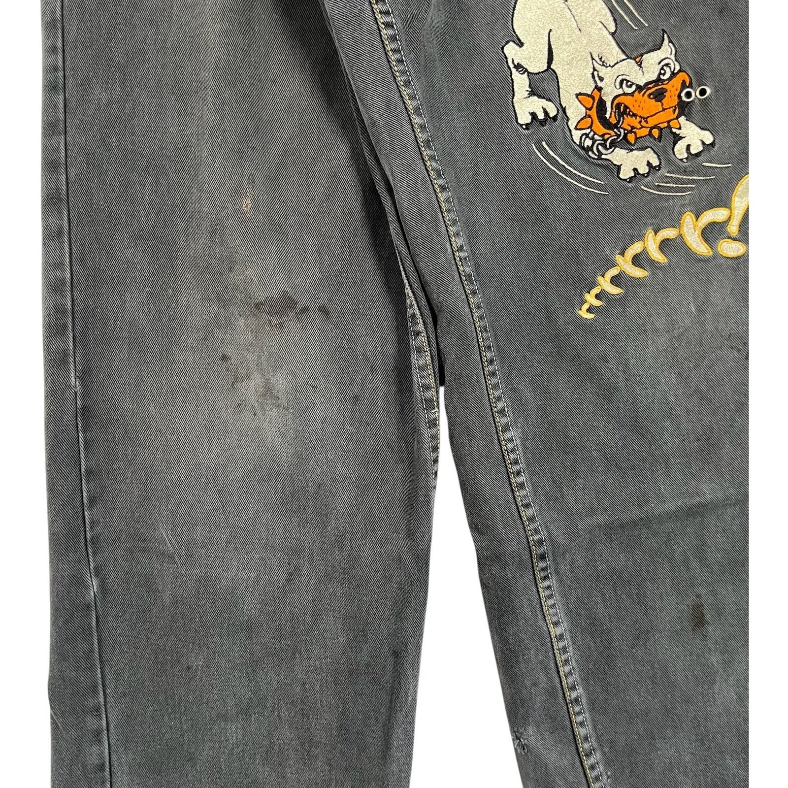 Vintage Vintage Paco Jeans Pitbull Wide Leg Denim Jeans 31 x 31 Size US 31 - 8 Thumbnail