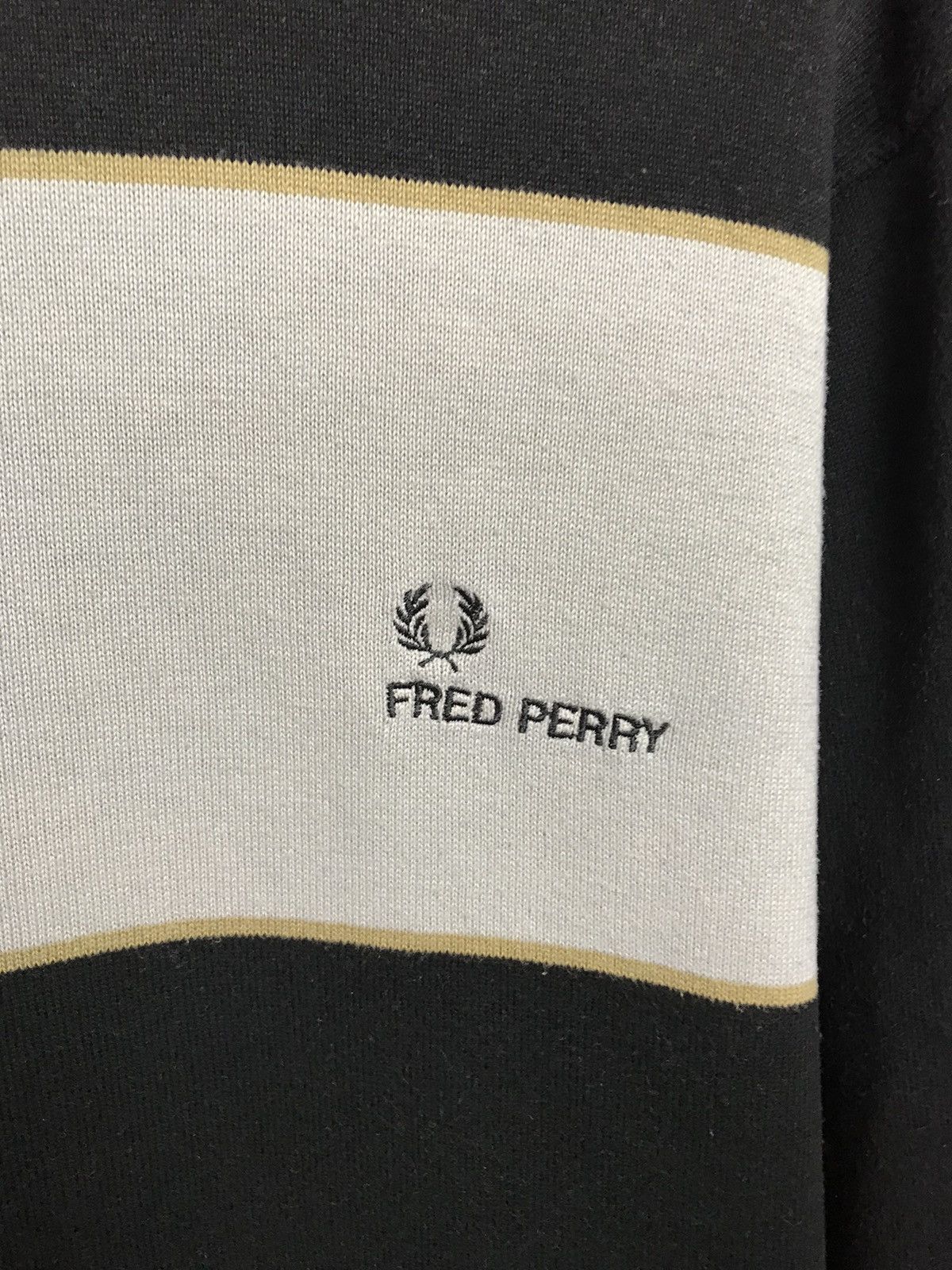 Fred Perry Vintage Fred Perry streetwear sweater Size US L / EU 52-54 / 3 - 3 Thumbnail