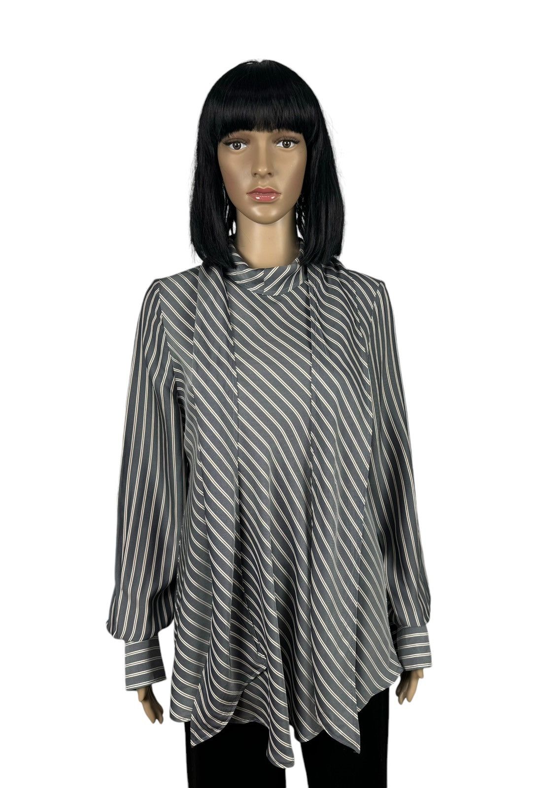 See by Chloe See by Chloe Striped Ascot Tie Blouse Viscose size 42 Size M / US 6-8 / IT 42-44 - 1 Thumbnail