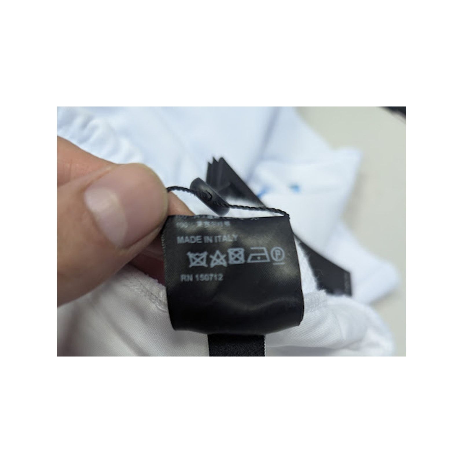 Amiri o1rshd1 MA Bar Watercolor Logo Short in White Size US 30 / EU 46 - 18 Thumbnail
