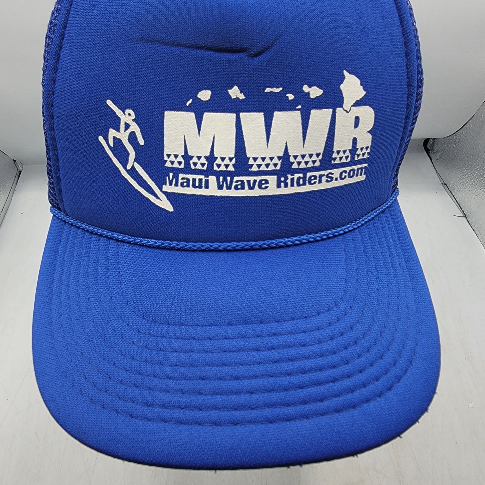 Otto Maui Wave Riders Blue Snapback Trucker Hat Otto Collection O Size ONE SIZE - 9 Thumbnail