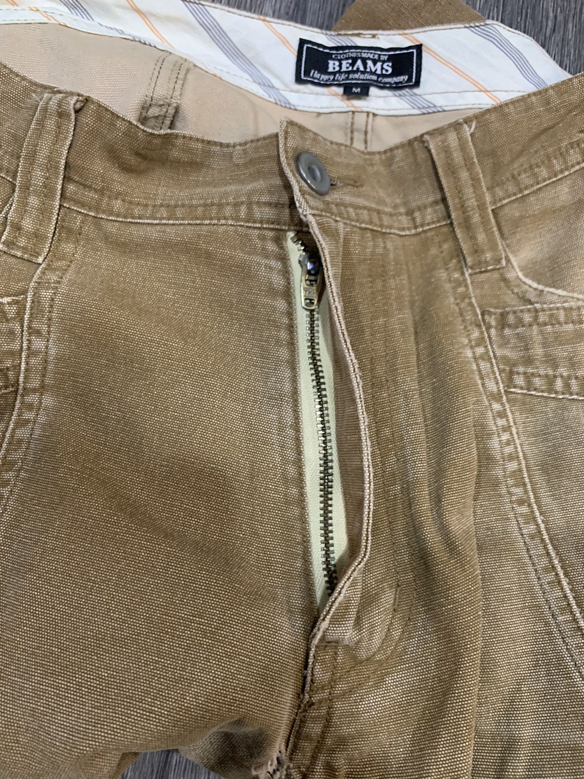 Beams Plus 🇯🇵Vintage Beams Duck Cotton Gardener Denim Pants🇯🇵 Size US 34 / EU 50 - 7 Thumbnail