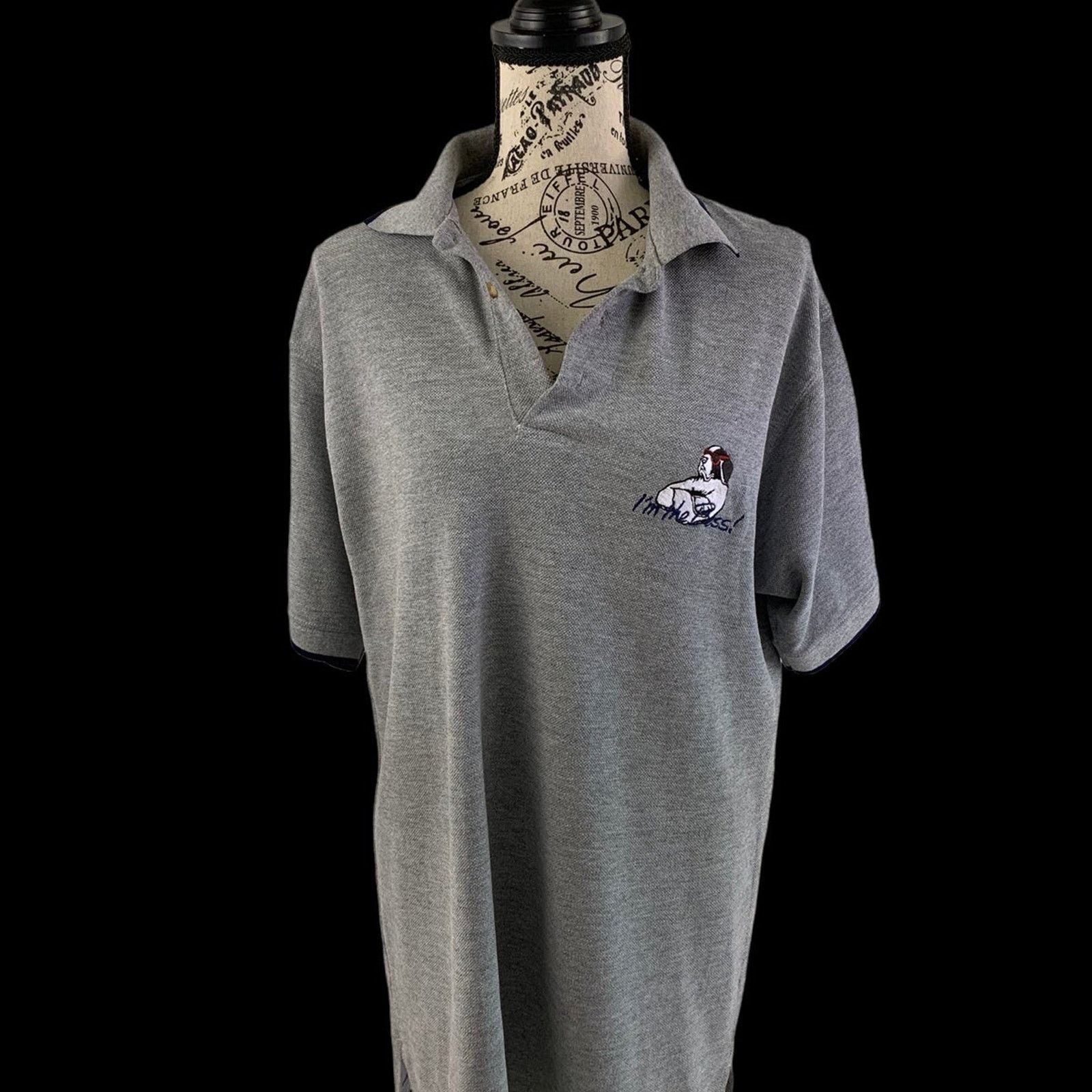 Big Dogs *Big Dogs Men's Size Medium Polo Golf Shirt Cotton Polyester Size US M / EU 48-50 / 2 - 1 Thumbnail