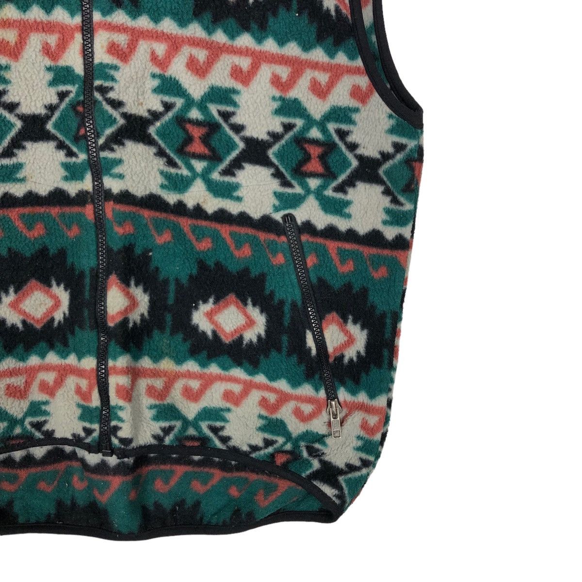 The North Face 🔥90’s Vintage The North Face Fleece Vest Made in USA Aztec Size US M / EU 48-50 / 2 - 5 Thumbnail
