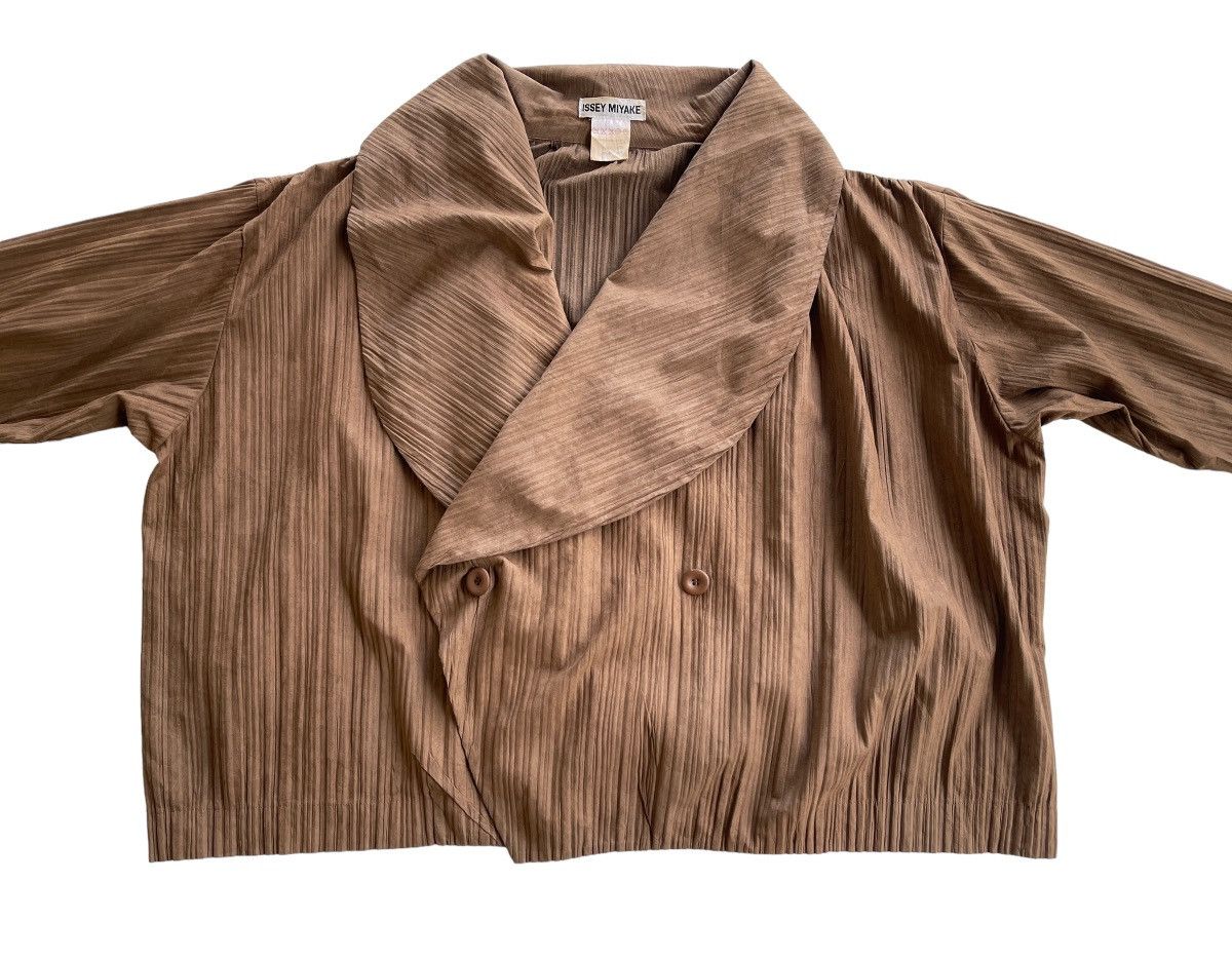 Issey Miyake Issey Miyake Pleats Please Polyurethane Jacket Size US M / EU 48-50 / 2 - 10 Thumbnail