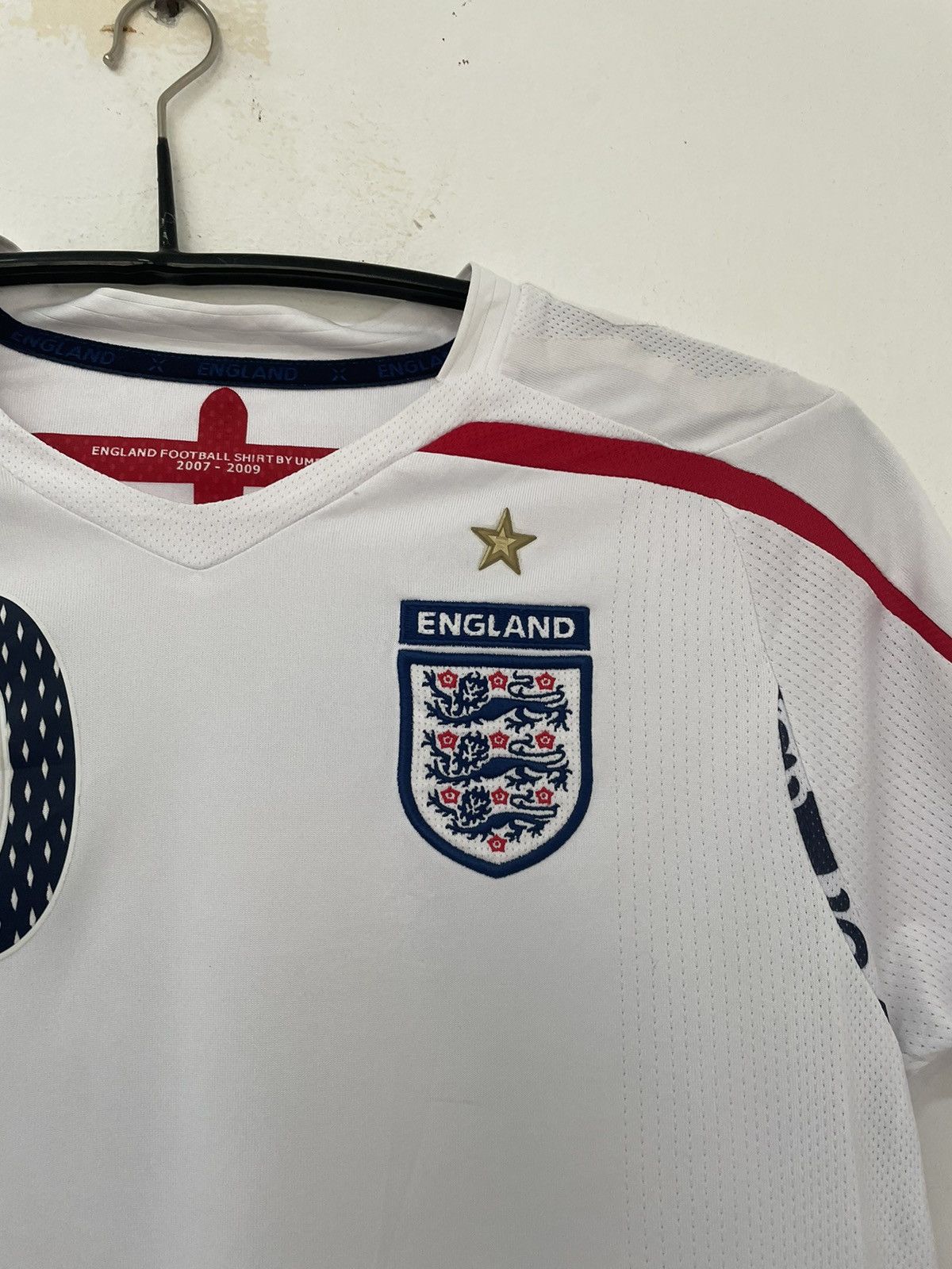 Umbro × Vintage UMBRO HOME 07/09 JERSEY NNS MICHAEL OWEN Size US XXS / EU 40 - 5 Thumbnail