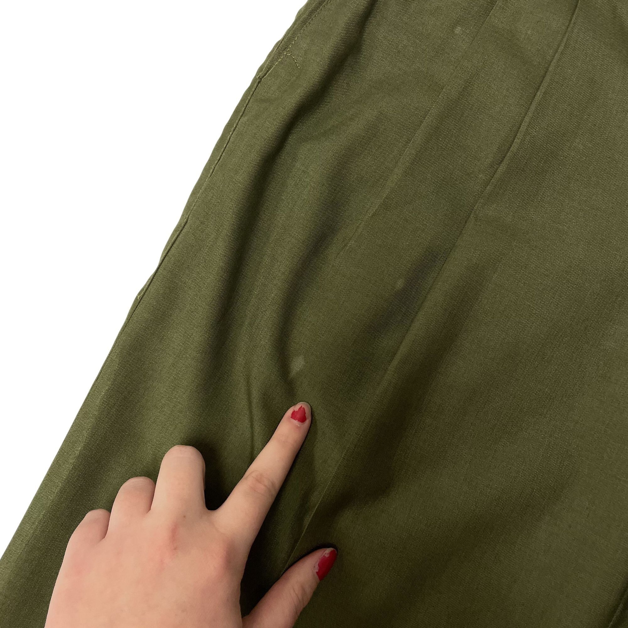 Other Vtg NL New Libas GREEN Dress Pants PLEATED Slacks Size US 34 / EU 50 - 9 Thumbnail
