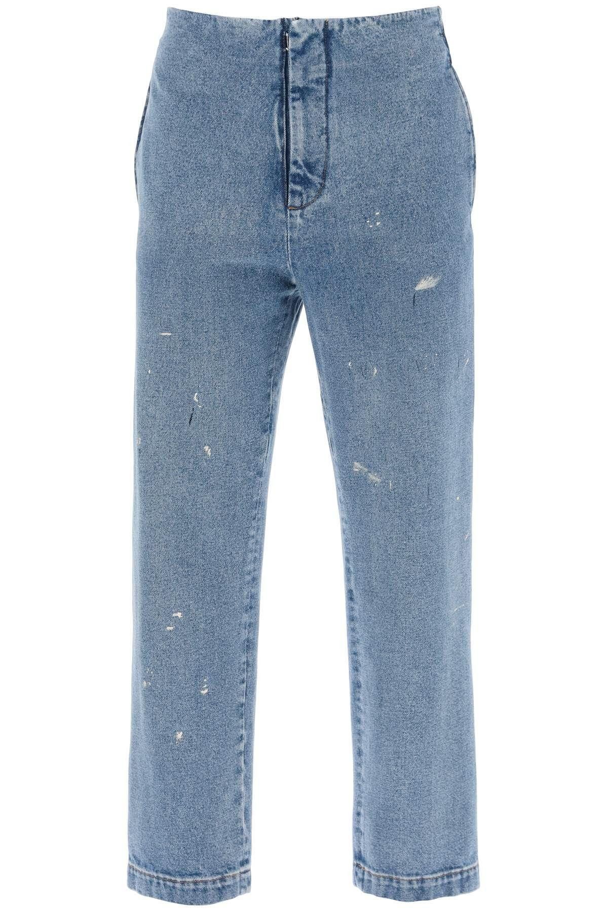 image of Mm6 Maison Margiela Jeans Senza Girovita Size Eu 50 For Men in Blue